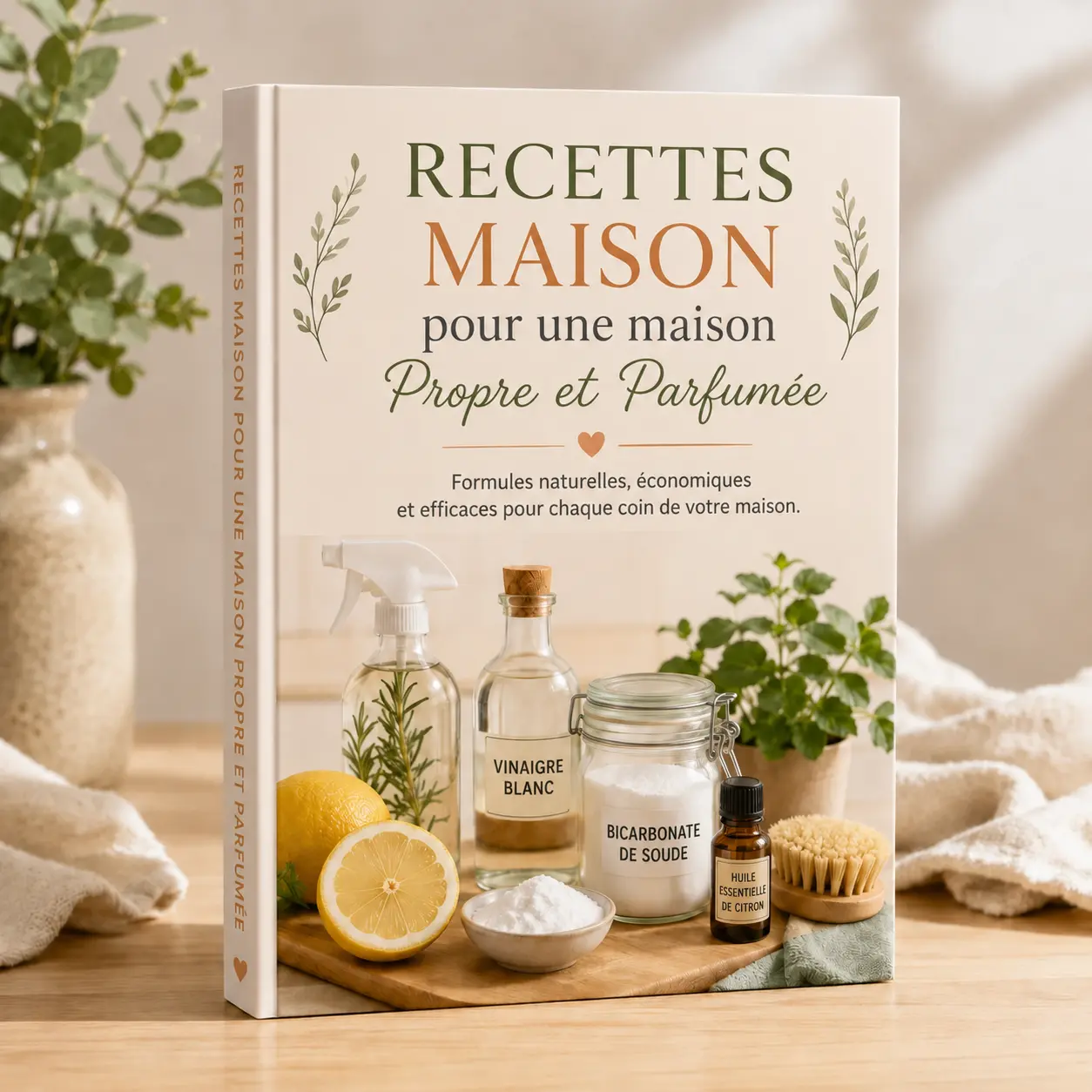 Recetas caseras para un hogar limpio y perfumado